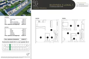 Dom 92,58 m², oferta nr 3/1, Osiedle Głosków etap VII, Głosków, ul. Jastrzębia