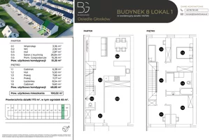 Dom 100,20 m², oferta nr 8/1, Osiedle Głosków etap VII, Głosków, ul. Jastrzębia