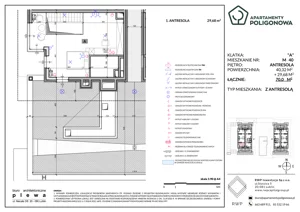 4 pokoje, mieszkanie 70,00 m², piętro 3, oferta nr 40, Apartamenty Poligonowa 4, Lublin, Sławin, ul. Poligonowa
