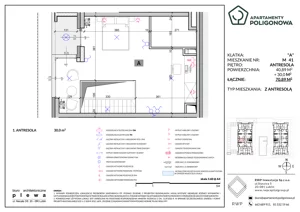 4 pokoje, mieszkanie 70,89 m², piętro 3, oferta nr 41, Apartamenty Poligonowa 4, Lublin, Sławin, ul. Poligonowa