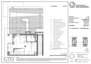3 pokoje, mieszkanie 70,00 m², piętro 3, oferta nr 43, Apartamenty Poligonowa 4, Lublin, Sławin, ul. Poligonowa