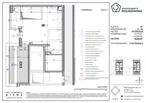 4 pokoje, mieszkanie 83,86 m², piętro 3, oferta nr 94, Apartamenty Poligonowa 4, Lublin, Sławin, ul. Poligonowa