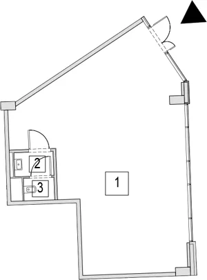Lokal użytkowy 67,46 m², oferta nr 00.CU.06, Krakowska 35 - lokale użytkowe, Wrocław, Przedmieście Oławskie, Krzyki, ul. Krakowska