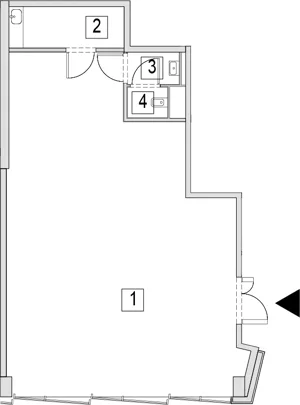 Lokal użytkowy 90,89 m², oferta nr 00.CU.01.3, Krakowska 35 - lokale użytkowe, Wrocław, Przedmieście Oławskie, Krzyki, ul. Krakowska