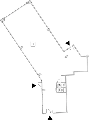 Lokal użytkowy 229,77 m², oferta nr 00.CU.08, Krakowska 35 - lokale użytkowe, Wrocław, Przedmieście Oławskie, Krzyki, ul. Krakowska