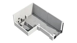 Lokal użytkowy 64,27 m², oferta nr H1-U-0-2, Heyki City ATAL - lokale użytkowe, Szczecin, Prawobrzeże, Międzyodrze, ul. Leona Heyki