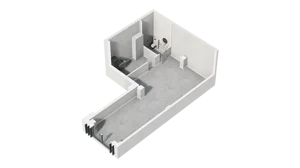 Lokal użytkowy 64,27 m², oferta nr H1-U-0-2, Heyki City ATAL - lokale użytkowe, Szczecin, Prawobrzeże, Międzyodrze, ul. Leona Heyki