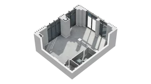 Lokal użytkowy 72,68 m², oferta nr H2-U-0-3, Heyki City ATAL - lokale użytkowe, Szczecin, Prawobrzeże, Międzyodrze, ul. Leona Heyki