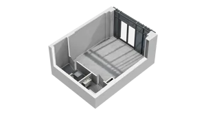 Lokal użytkowy 42,24 m², oferta nr H2-U-0-1, Heyki City ATAL - lokale użytkowe, Szczecin, Prawobrzeże, Międzyodrze, ul. Leona Heyki