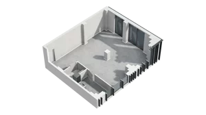 Lokal użytkowy 70,47 m², oferta nr H2-U-1-2, Heyki City ATAL - lokale użytkowe, Szczecin, Prawobrzeże, Międzyodrze, ul. Leona Heyki