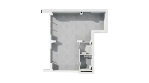 Lokal użytkowy 96,73 m², oferta nr H3-U-1-1, Heyki City ATAL - lokale użytkowe, Szczecin, Prawobrzeże, Międzyodrze, ul. Leona Heyki