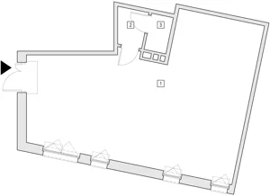 Lokal użytkowy 66,26 m², oferta nr B-0-67, ATAL Aura - lokale usługowe, Łódź, Bałuty, ul. Telefoniczna 21