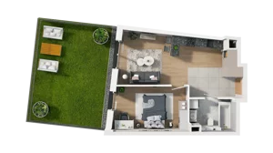 2 pokoje, mieszkanie 39,94 m², piętro 1, oferta nr A6.1.62, ATAL Ruczaj, Kraków, Łagiewniki-Borek Fałęcki, Borek Fałęcki, ul. Obozowa