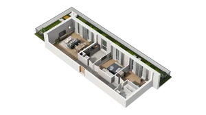 3 pokoje, mieszkanie 70,43 m², parter, oferta nr A3.0.52, ATAL Ruczaj, Kraków, Łagiewniki-Borek Fałęcki, Borek Fałęcki, ul. Obozowa