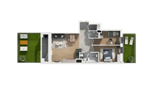 3 pokoje, mieszkanie 60,20 m², parter, oferta nr A5.0.37, ATAL Ruczaj, Kraków, Łagiewniki-Borek Fałęcki, Borek Fałęcki, ul. Obozowa