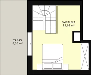 2 pokoje, mieszkanie 63,53 m², piętro 4, oferta nr 5C-4-2, Naramowice Odnova II, Poznań, Naramowice, ul. Bielicowa