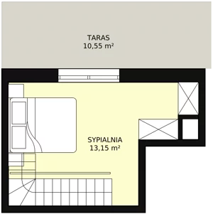 2 pokoje, mieszkanie 61,52 m², piętro 4, oferta nr 8C-4-9, Naramowice Odnova II, Poznań, Naramowice, ul. Bielicowa