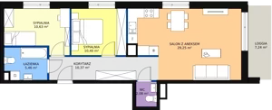 3 pokoje, mieszkanie 68,19 m², piętro 1, oferta nr D2.2.1.1, Nowy Targówek VI, Warszawa, Targówek, Targówek Mieszkaniowy, ul. Płosa 8