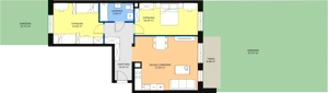 3 pokoje, mieszkanie 75,05 m², parter, oferta nr B0-02, ATAL Apollina, Kowale, ul. Apollina