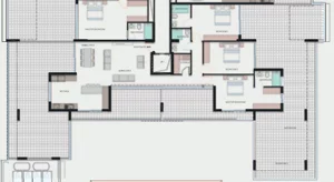 4 pokoje, apartament 148,10 m², piętro 1, oferta nr 601, City Landmark, Pafos