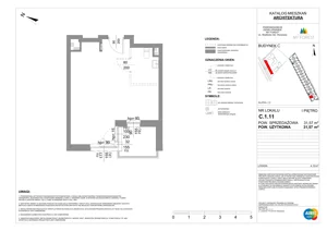 Lokal użytkowy 31,57 m², oferta nr C.1.11, My Forest - lokale użytkowe, Warszawa, Białołęka, ul. Modlińska 342