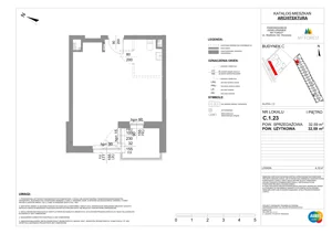 Lokal użytkowy 32,59 m², oferta nr C.1.23, My Forest - lokale użytkowe, Warszawa, Białołęka, ul. Modlińska 342