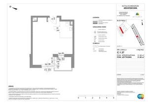 Lokal użytkowy 31,96 m², oferta nr C.1.37, My Forest - lokale użytkowe, Warszawa, Białołęka, ul. Modlińska 342