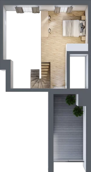 3 pokoje, mieszkanie 61,41 m², piętro 2, oferta nr A.2.79, My Forest, Warszawa, Białołęka, ul. Modlińska 342