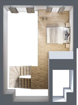 2 pokoje, mieszkanie 38,46 m², piętro 2, oferta nr A.2.44, My Forest, Warszawa, Białołęka, ul. Modlińska 342