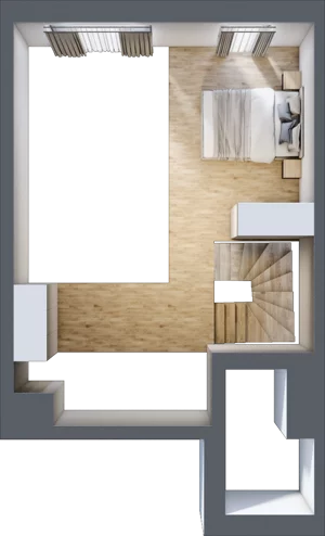 2 pokoje, mieszkanie 42,28 m², piętro 2, oferta nr A.2.62, My Forest, Warszawa, Białołęka, ul. Modlińska 342
