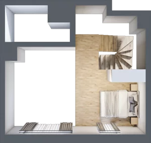 3 pokoje, mieszkanie 36,25 m², piętro 2, oferta nr B.2.13, My Forest, Warszawa, Białołęka, ul. Modlińska 342