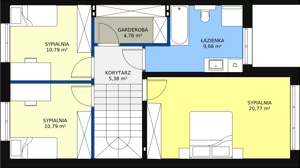Dom 122,66 m², oferta nr H, Osiedle Stylove, Zawada, ul. Luboszycka