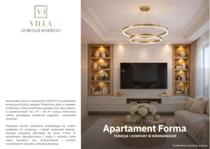 3 pokoje, apartament 76,90 m², piętro 1, oferta nr Apartament Forma, Villa Doroszewskiego, Gdańsk, Oliwa, ul. Doroszewskiego