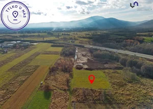 Działka 1 719,00 m², Wilkowice, Sprzedaż
