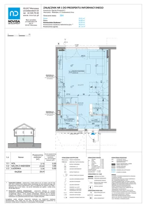 Dom 63,99 m², oferta nr 38A, Ogrody Przyjaciół 5 - etap 4, Warszawa, Białołęka, Szamocin, ul. Inna