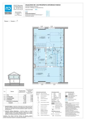 Dom 63,99 m², oferta nr 38A, Ogrody Przyjaciół 5 - etap 4, Warszawa, Białołęka, Szamocin, ul. Inna