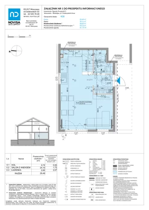Dom 68,60 m², oferta nr 40B, Ogrody Przyjaciół 5 - etap 4, Warszawa, Białołęka, Szamocin, ul. Inna
