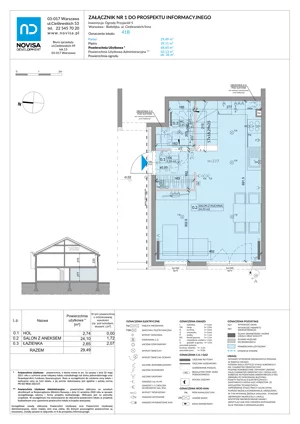 Dom 68,60 m², oferta nr 41B, Ogrody Przyjaciół 5 - etap 4, Warszawa, Białołęka, Szamocin, ul. Inna