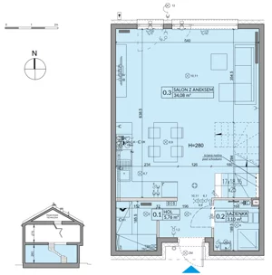 Dom 85,91 m², oferta nr 10B, Arkady Walendów - etap 3, Walendów, ul. Brzozowa