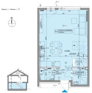 Dom 85,17 m², oferta nr 11A, Arkady Walendów - etap 3, Walendów, ul. Brzozowa
