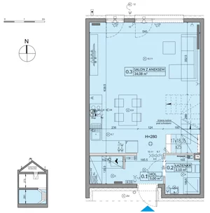 Dom 85,17 m², oferta nr 170A, Arkady Walendów etap 4-5, Walendów, ul. Brzozowa