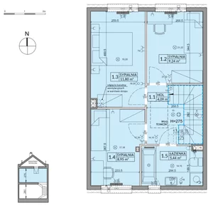 Dom 85,17 m², oferta nr 174A, Arkady Walendów etap 4-5, Walendów, ul. Brzozowa