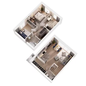 Dom 81,17 m², oferta nr 34B, Ogrody Przyjaciół 5 - etap 3, Warszawa, Białołęka, Szamocin, ul. Cieślewskich
