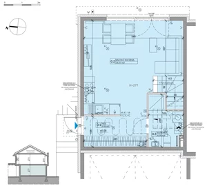 Dom 81,17 m², oferta nr 34B, Ogrody Przyjaciół 5 - etap 3, Warszawa, Białołęka, Szamocin, ul. Cieślewskich