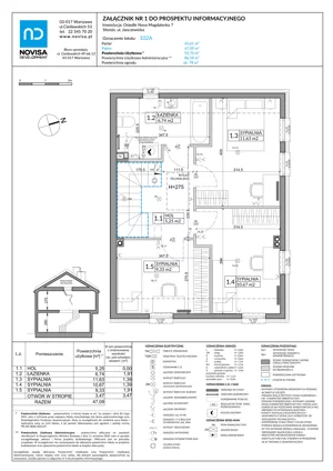 Dom 92,73 m², oferta nr 102A, Nova Magdalenka 7 - etap 7, Słomin, ul. Janczewicka