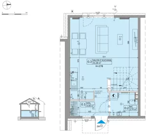 Dom 77,99 m², oferta nr 27A, Osiedle Słoneczne - etap 3, Sulejówek, ul. Szklarniowa