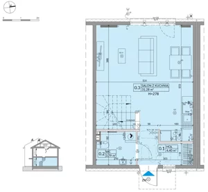 Dom 77,99 m², oferta nr 37B, Osiedle Słoneczne - etap 4, Sulejówek, ul. Szklarniowa