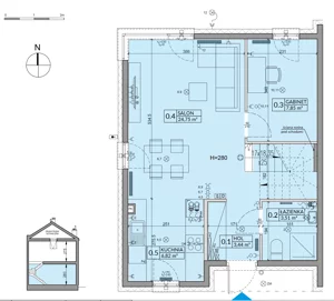 Dom 94,50 m², oferta nr 171A, Arkady Walendów etap 4-5, Walendów, ul. Brzozowa