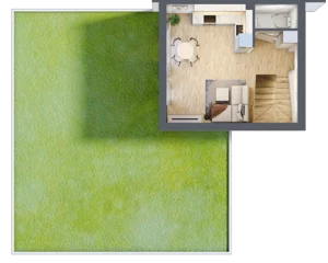 Dom 59,42 m², oferta nr 2, Zielone Ogrody, Łódź, Widzew, ul. Zygmunta