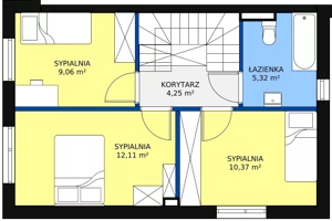 Dom 81,17 m², oferta nr 19B, Ogrody Przyjaciół 5, Warszawa, Białołęka, Szamocin, ul. Cieślewskich/Inna